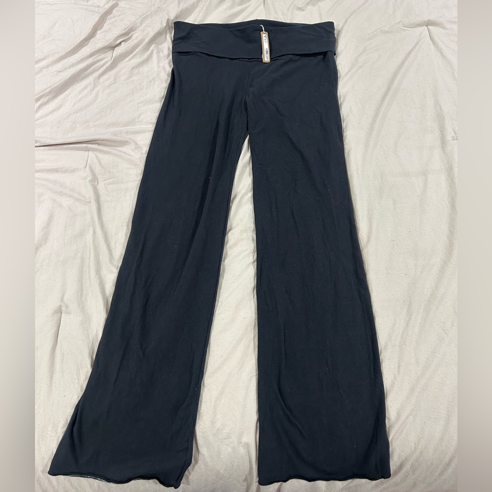 Skims Cotton Jersey Foldover Pants 2XL